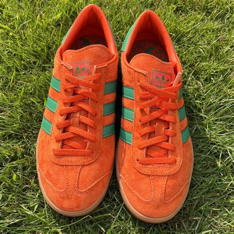 adidas grey and orange|green and orange adidas shoes.